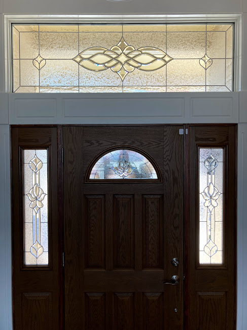 salt lake city stained glass transom